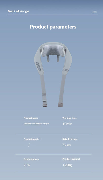 Neck Massager Back Waist Massage Instrument Multifunctional